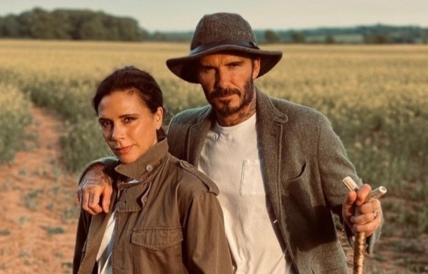 Vo chong Beckham khien hang xom tuc gian hinh anh