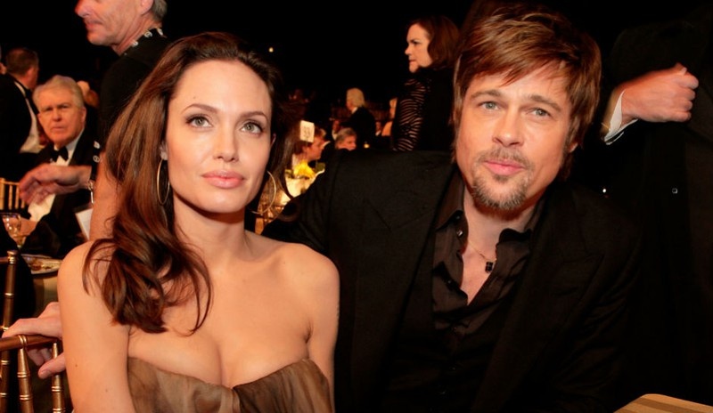 Angelina Jolie va Brad Pitt tranh chap vu ly hon hinh anh