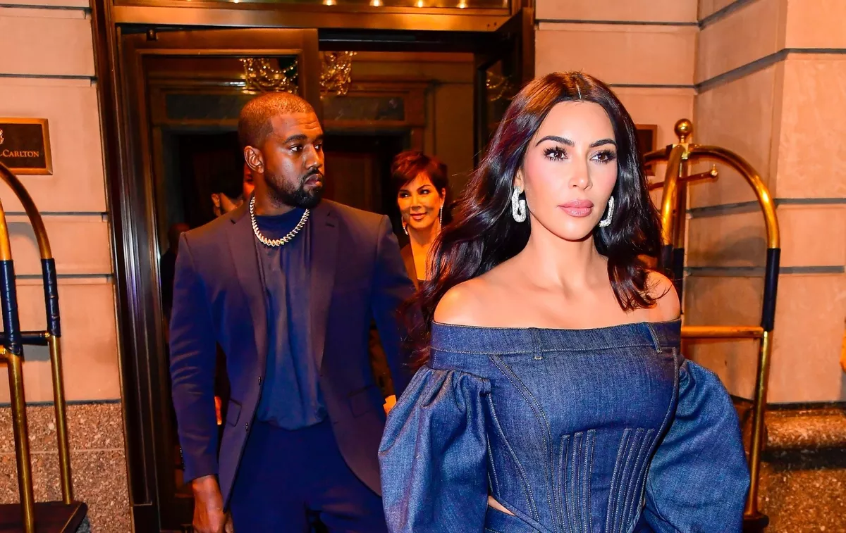 kim kardashian va kanye west anh 1
