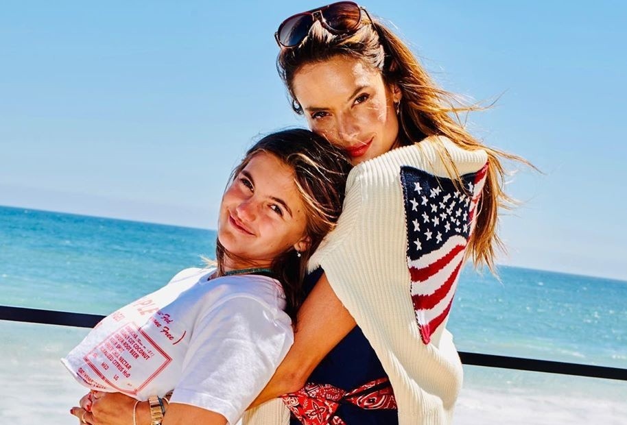 Con gai 12 tuoi cua sieu mau Alessandra Ambrosio hinh anh