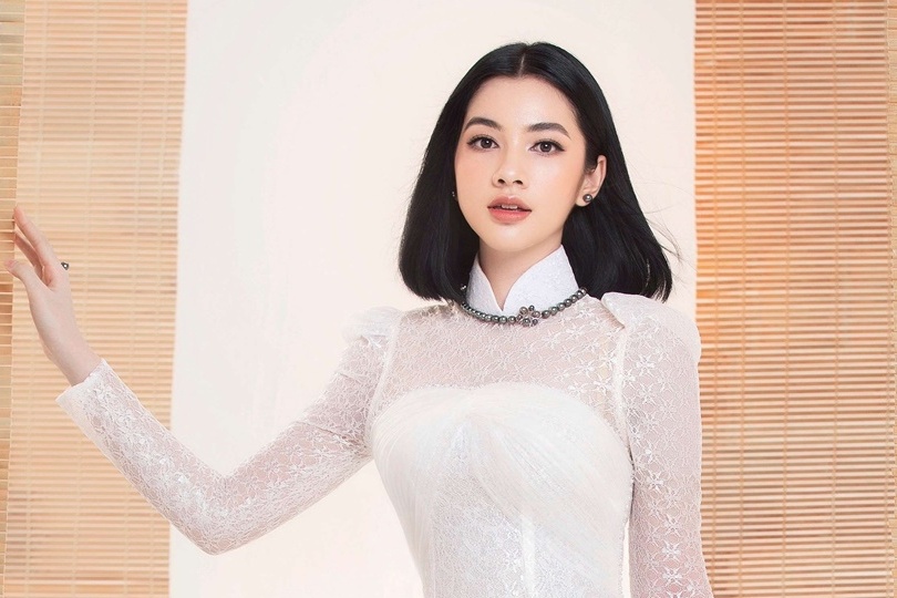 Thi sinh Hoa hau Viet Nam 2020 khoe sac voi ao dai hinh anh