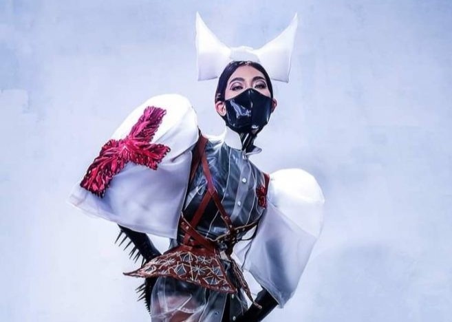 Trang phuc dan toc cua thi sinh Hoa hau Hoan vu Philippines hinh anh