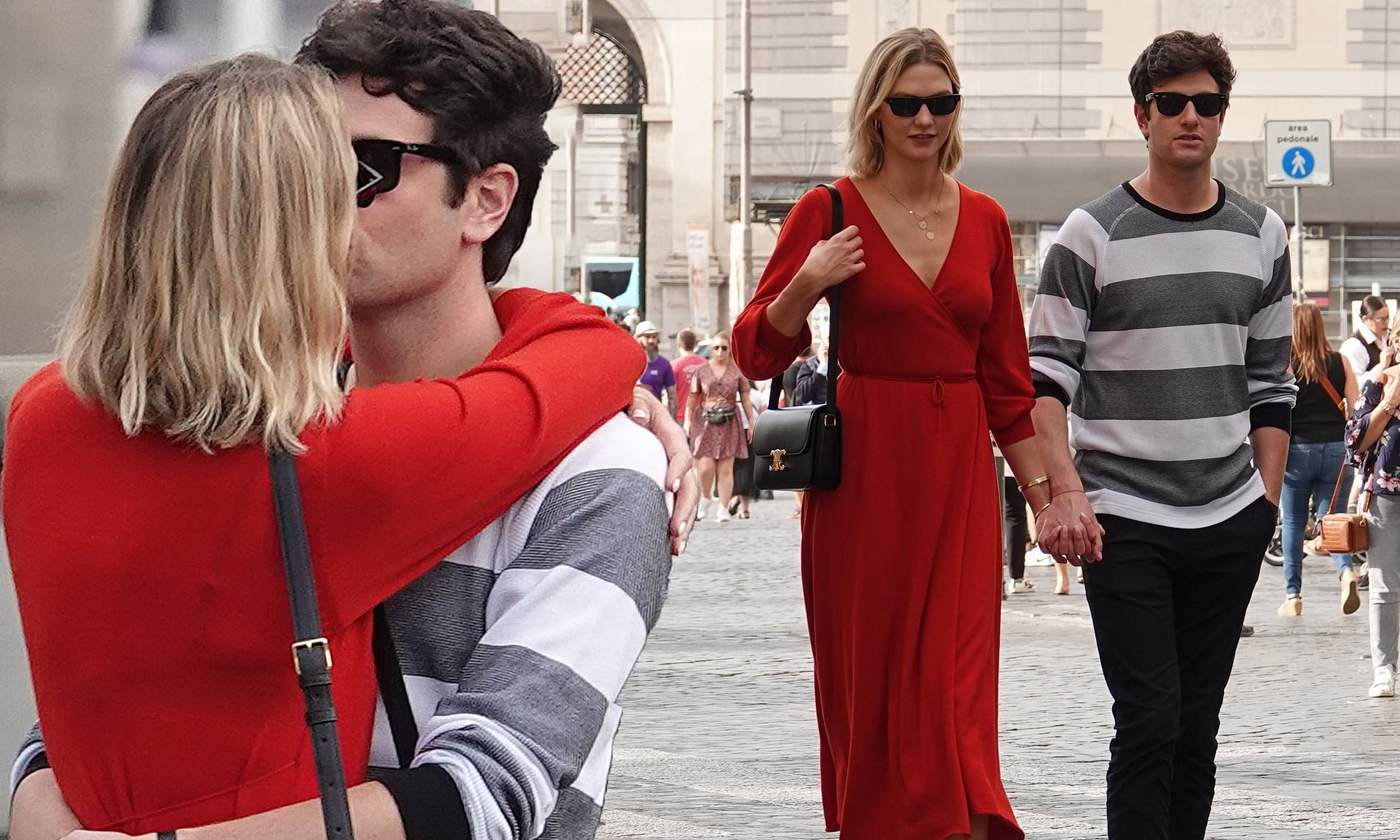 karlie kloss mac bikini khoe bung bau anh 2