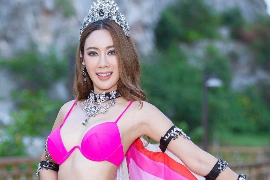 Dai dien Thai Lan to Hoa hau Trai Dat dan xep ket qua hinh anh