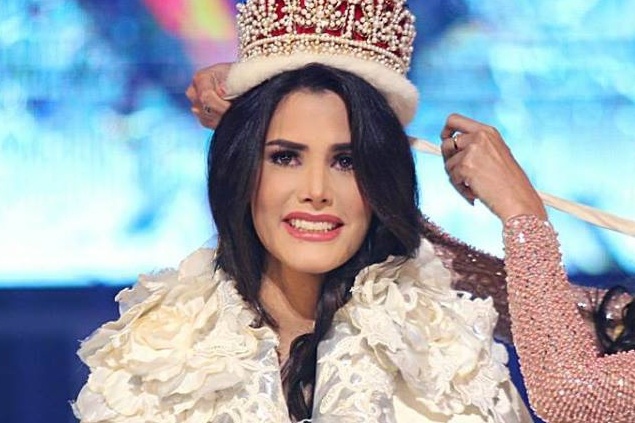 Hoa hau Quoc te 2018 khong du tien chua benh cho cha hinh anh