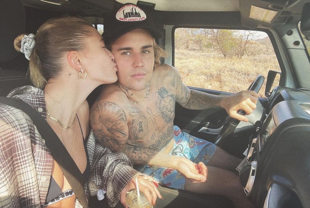 Ky nghi o Hawaii cua vo chong Justin Bieber hinh anh