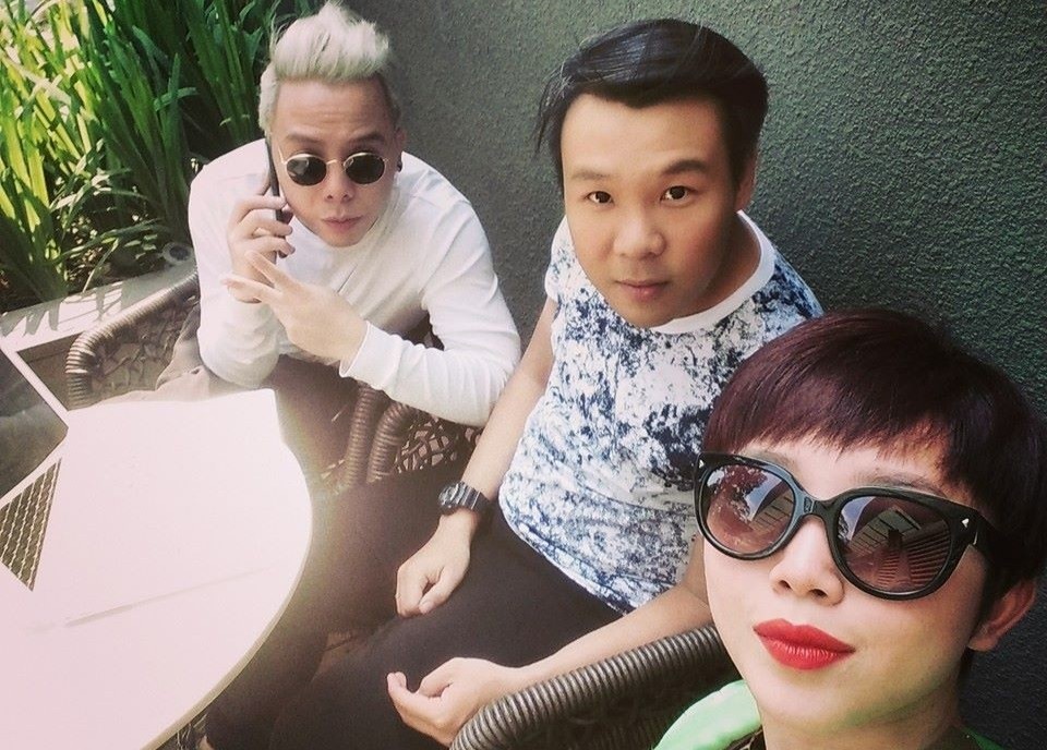 Toc Tien dang anh ngay dau gap Hoang Touliver hinh anh