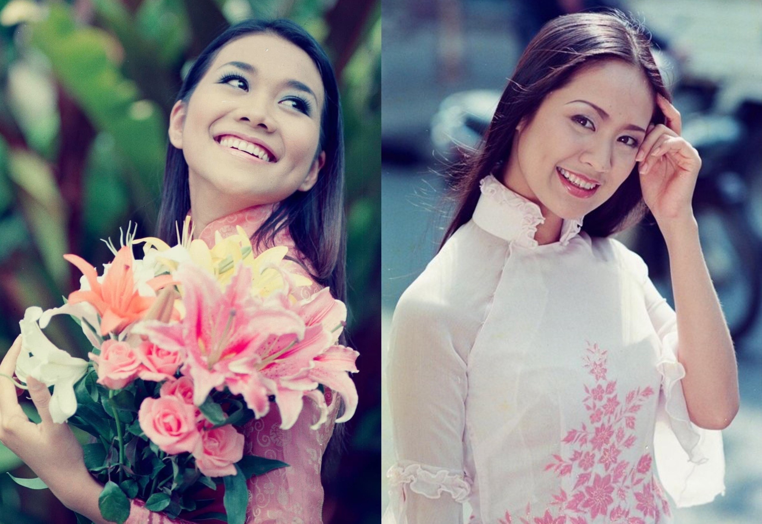 Nhan sac Thanh Hang, Thanh Thuy cach day 20 nam hinh anh