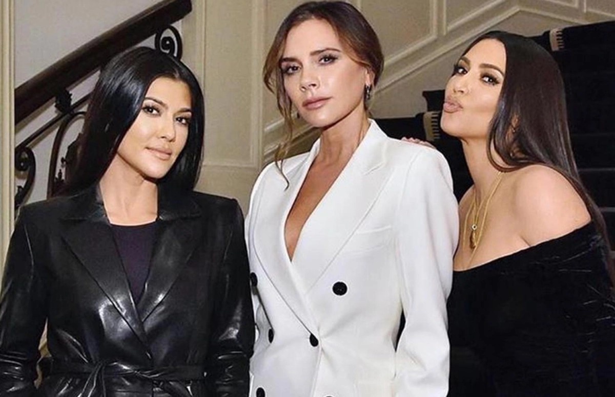Quan he than thiet giua Victoria Beckham va Kim Kardashian hinh anh