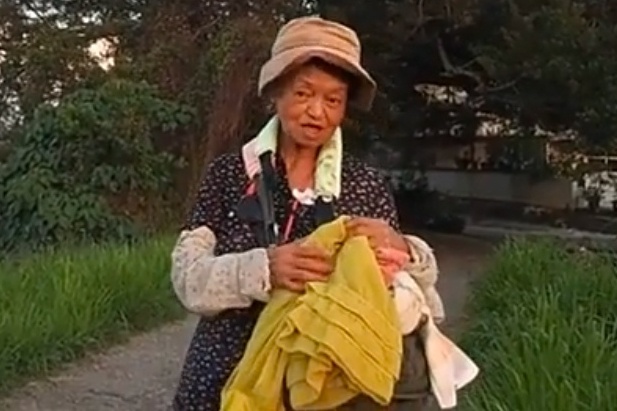 Chi gai Chau Nhuan Phat bi nham la nguoi vo gia cu hinh anh