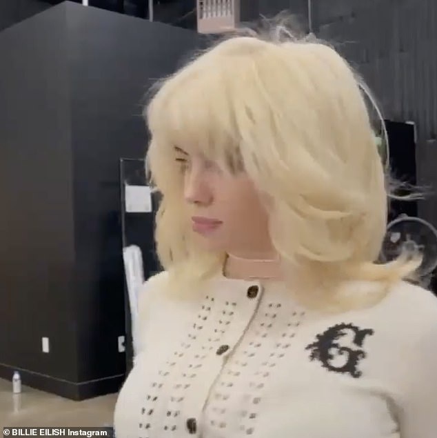 Billie Eilish nhuoc toc mau bach kim anh 1