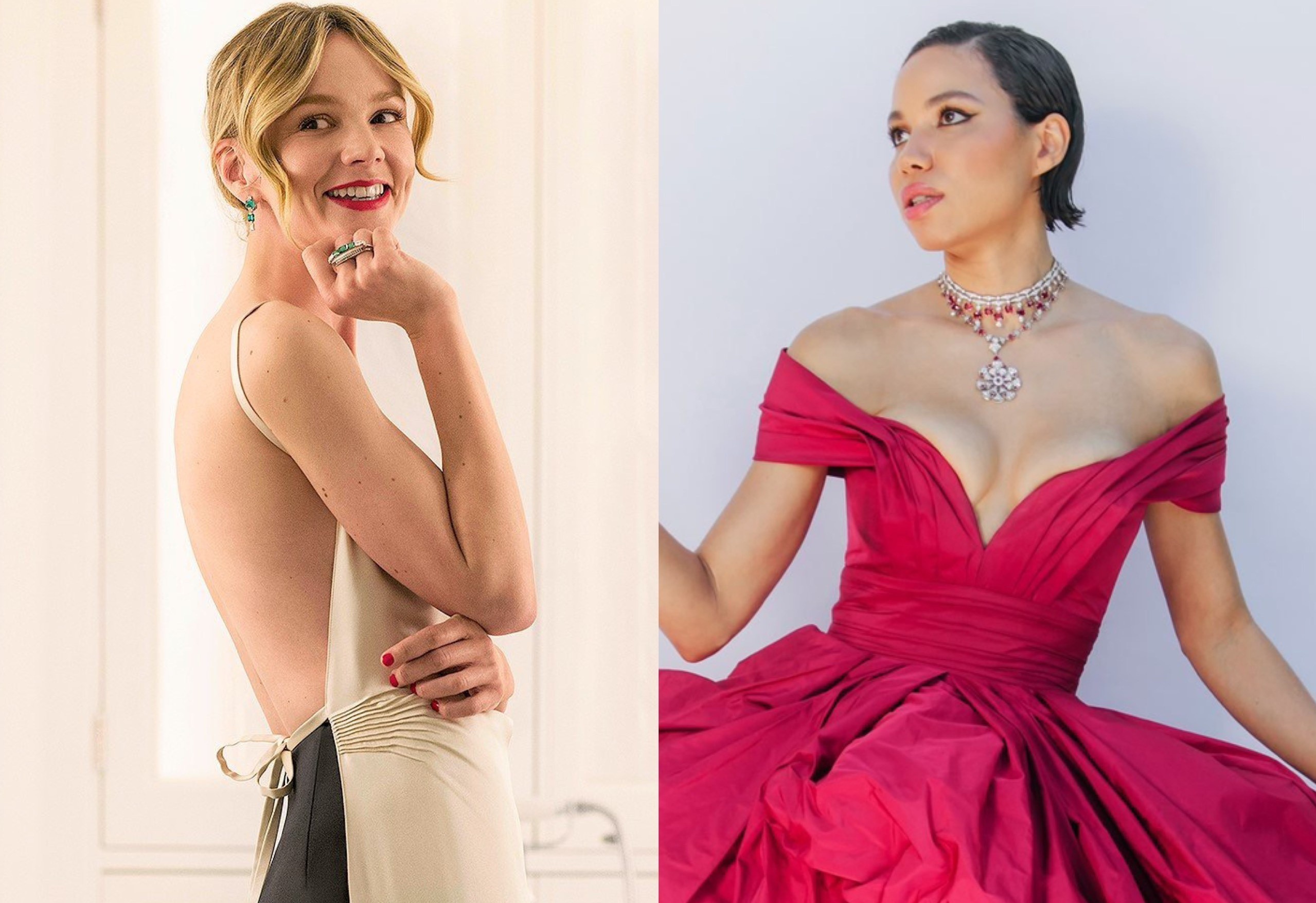 Vay ho lung va nhung bo trang phuc dep nhat SAG Awards 2021 hinh anh