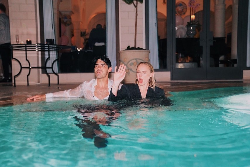 Joe Jonas ky niem ngay cuoi Sophie Turner anh 3