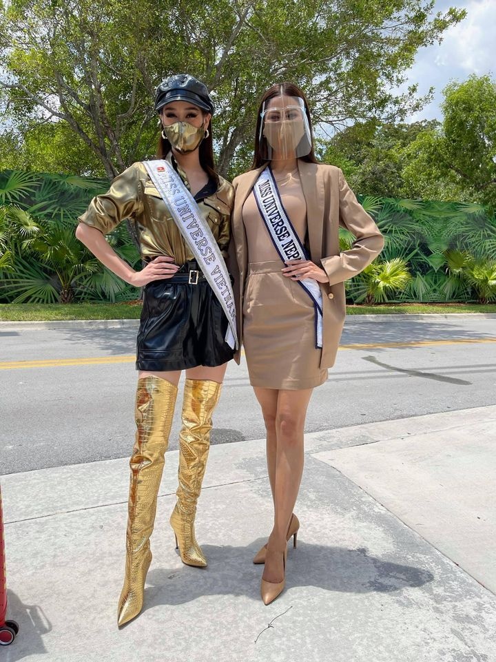 Khánh Vân đọ sắc với thí sinh Miss Universe ảnh 3 Khanh Van do sac voi thi sinh Miss Universe anh 3