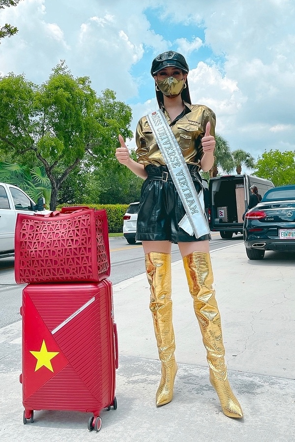 Khánh Vân đọ sắc với thí sinh Miss Universe ảnh 1 Khanh Van do sac voi thi sinh Miss Universe anh 1