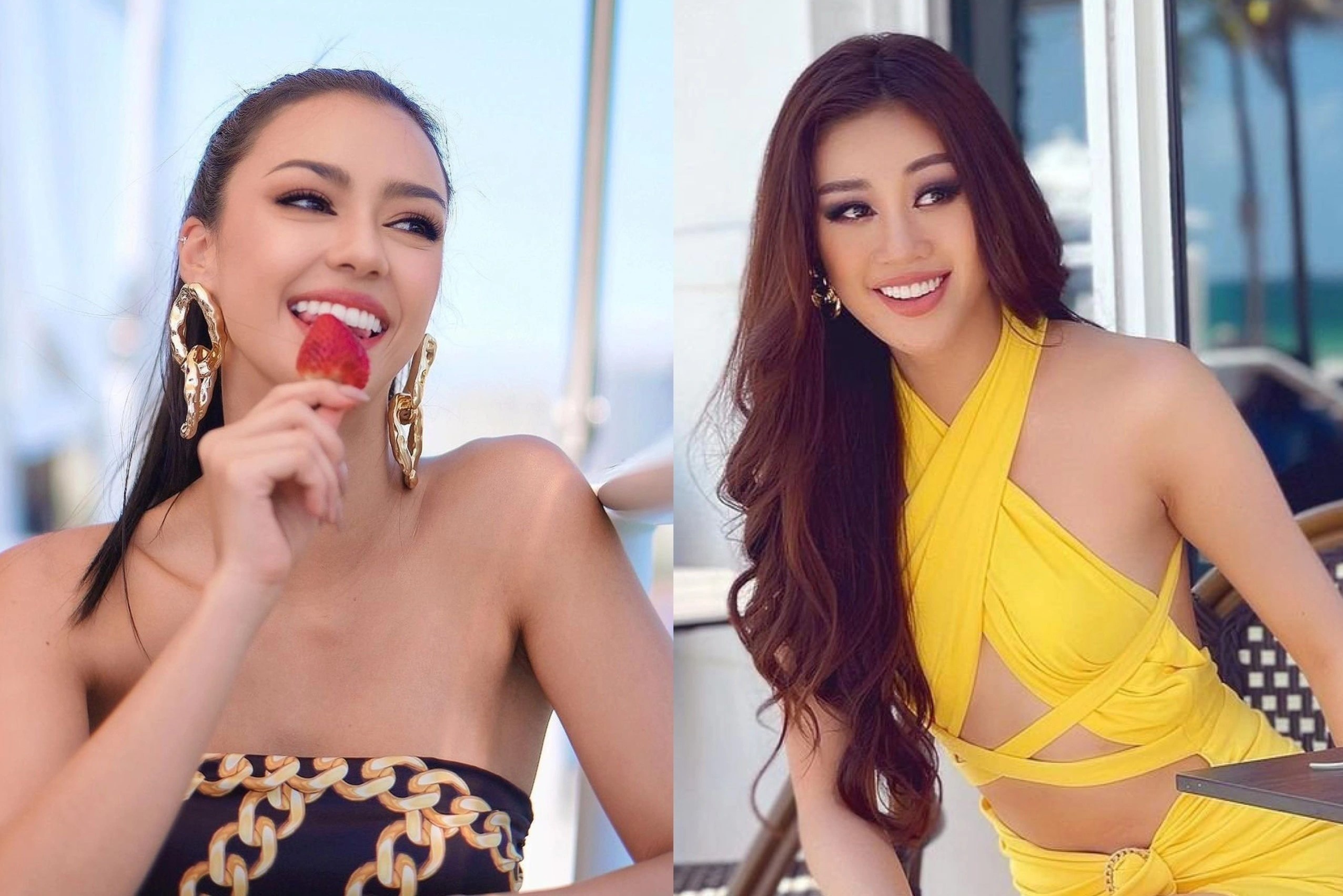 Dai dien Thai Lan khen Khanh Van mac sanh dieu o Miss Universe hinh anh