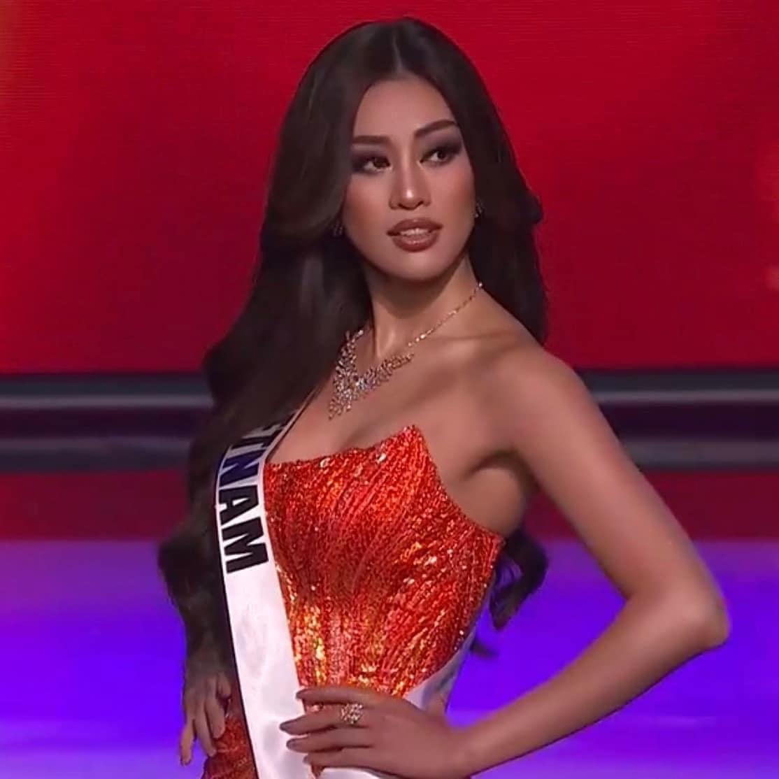 Khanh Van tai ban ket Miss Universe anh 9