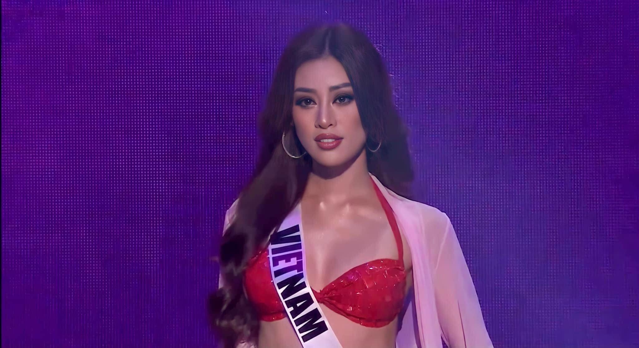 Khanh Van tai ban ket Miss Universe anh 2