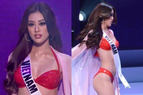 Nhung cu xoay cua Khanh Van o ban ket Hoa hau Hoan vu hinh anh