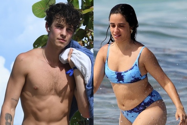 Ky nghi tren bien cua Camila Cabello va Shawn Mendes hinh anh