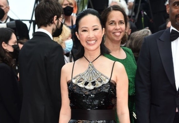 Dien vien Pham Linh Dan du tham do Lien hoan phim Cannes hinh anh