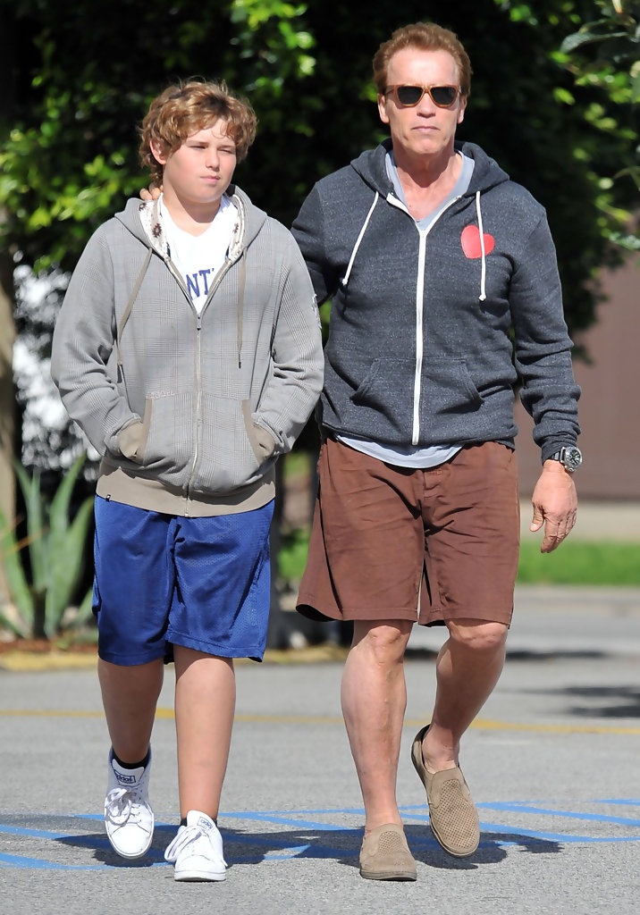Con trai Arnold Schwarzenegger ảnh 4 Con trai Arnold Schwarzenegger anh 4