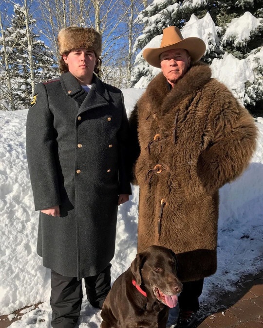 Con trai Arnold Schwarzenegger anh 6