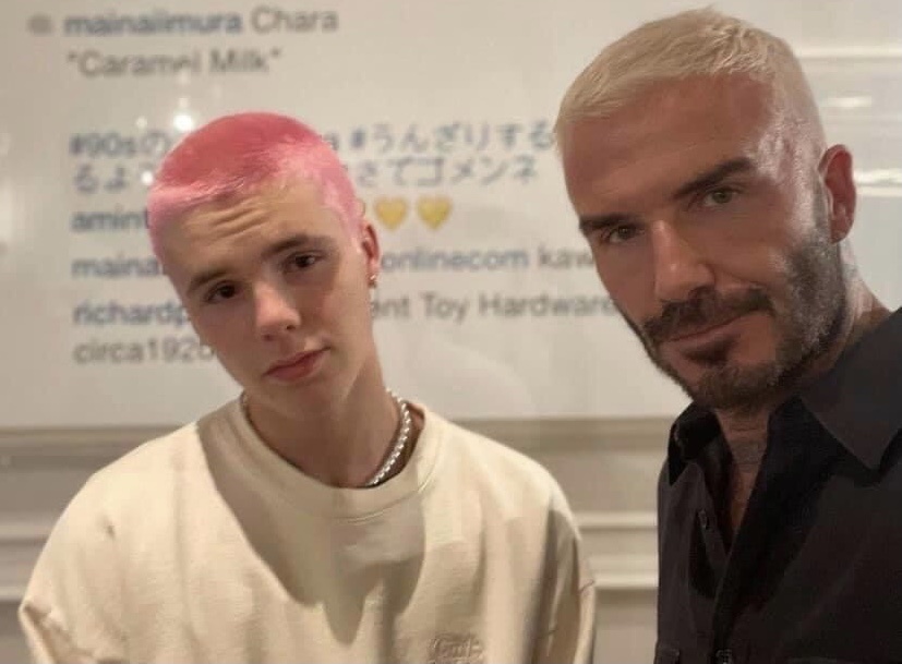 Dien mao moi cua Cruz Beckham hinh anh