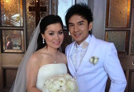 Hinh anh trong 8 nam hon nhan cua Dan Truong - Thuy Tien hinh anh