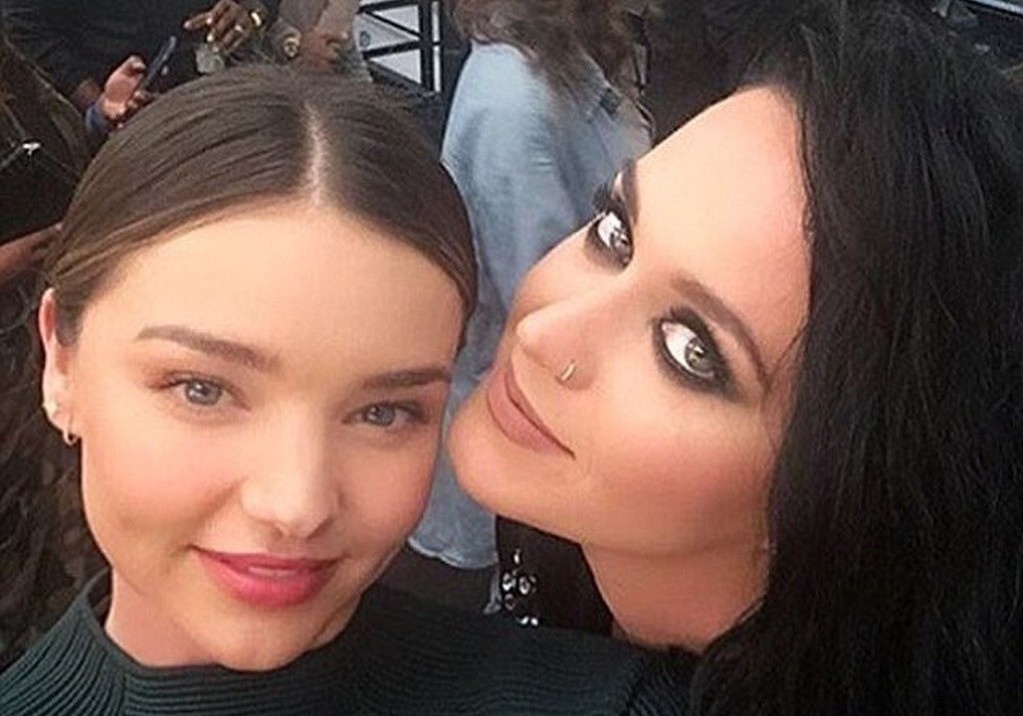 Moi quan he giua Miranda Kerr va Katy Perry hinh anh