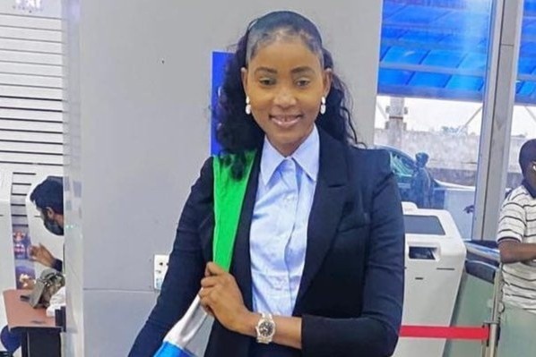 Thi sinh mac nhu di lam o Hoa hau Sieu quoc gia hinh anh