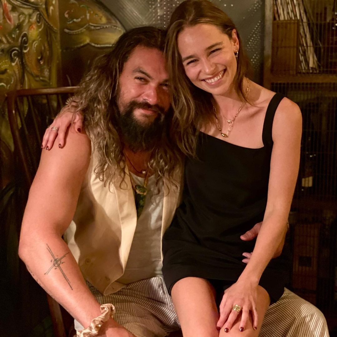 Jason Momoa và Emilia Clarke của Game of Thrones ảnh 2 Jason Momoa va Emilia Clarke cua Game of Thrones anh 2