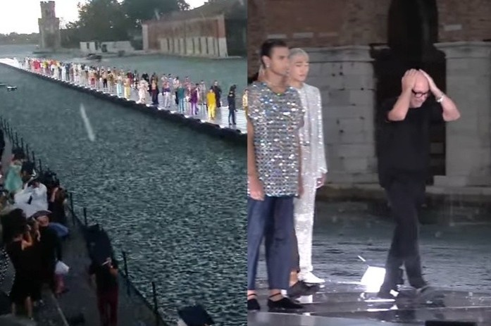 Khach moi la het, bo chay vi mua da o show thoi trang hinh anh