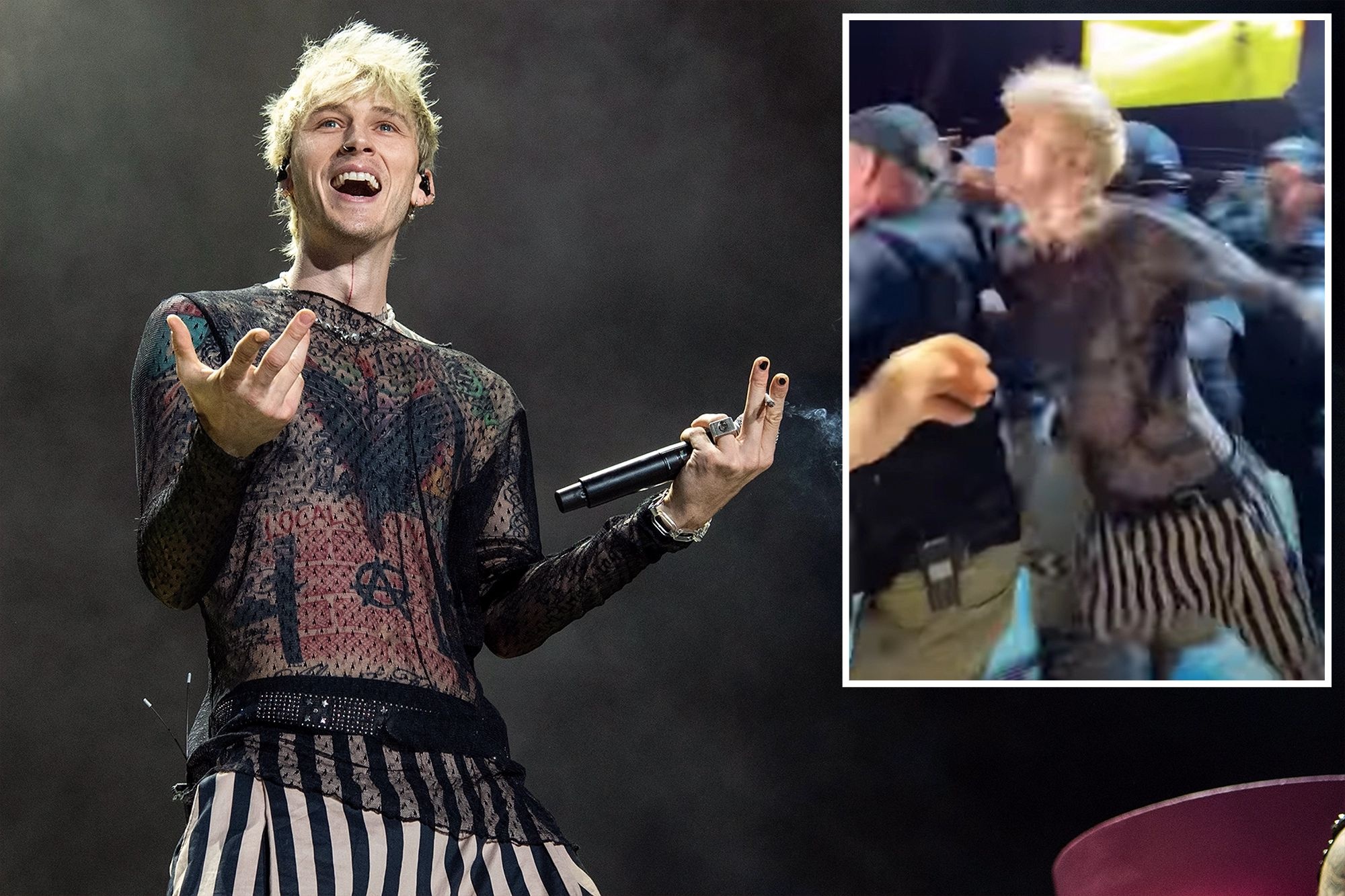 Machine Gun Kelly au da voi khan gia anh 1