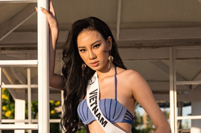 Phan thi ao tam cua Ai Nhi o Miss Intercontinental 2021 hinh anh