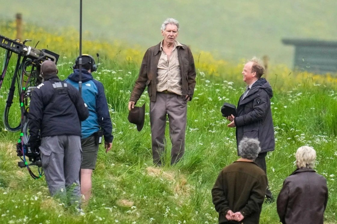 Thanh vien doan phim 'Indiana Jones 5' dot tu hinh anh