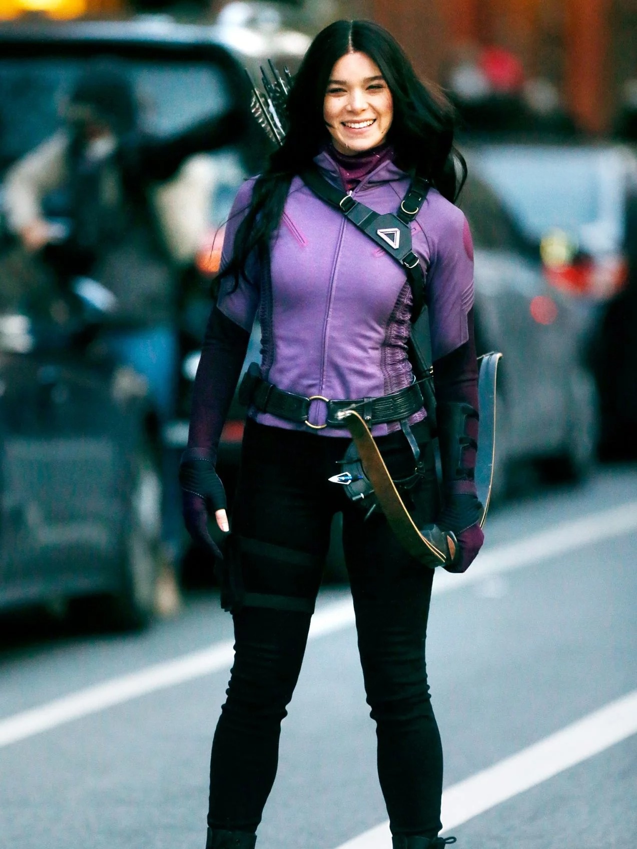 mỹ nhân đóng vai cung thủ trong phim Hawkeye ảnh 3 my nhan dong vai cung thu trong phim Hawkeye anh 3