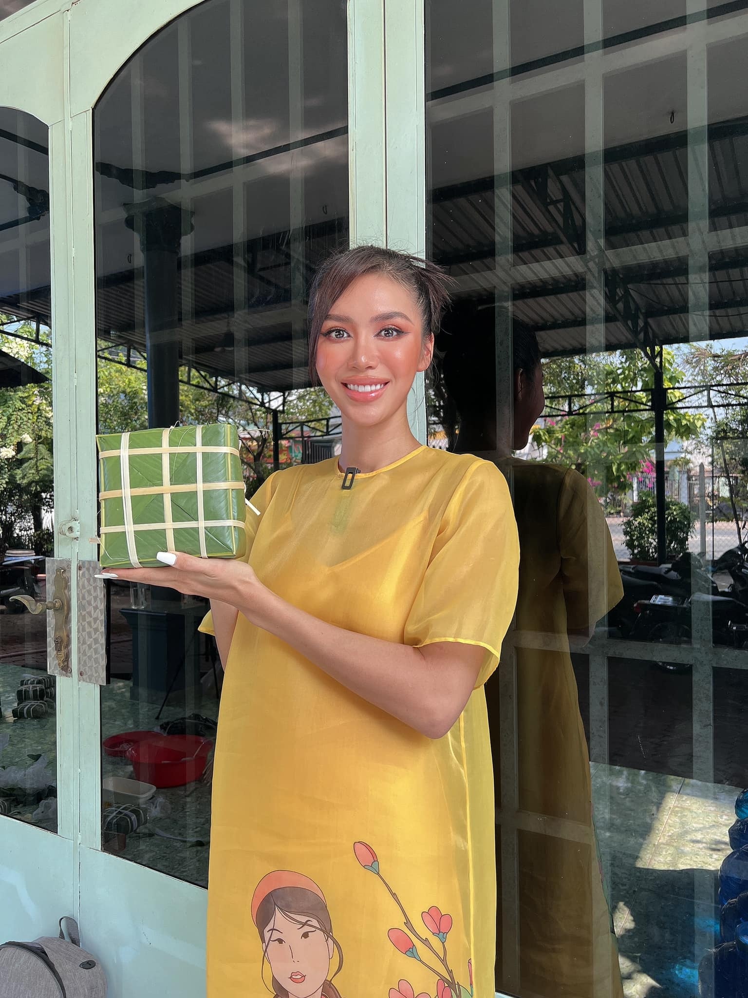 Nguoi mau Viet chuan bi tet Nham Dan anh 4