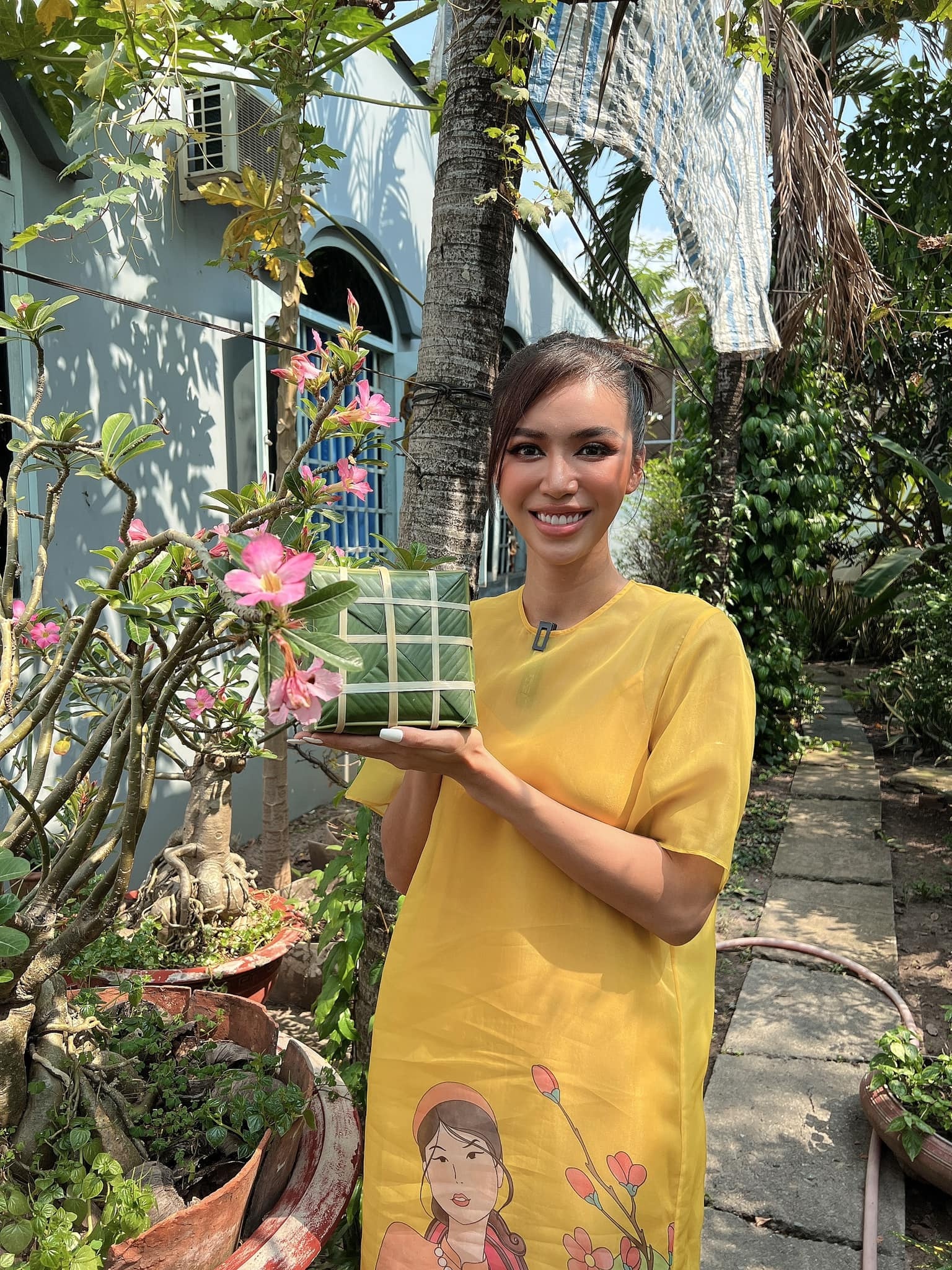 Nguoi mau Viet chuan bi tet Nham Dan anh 5