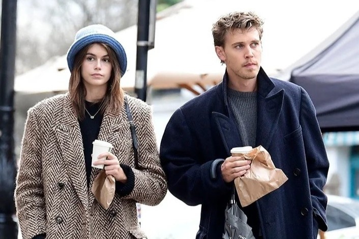 Kaia Gerber hen ho Austin Butler hinh anh
