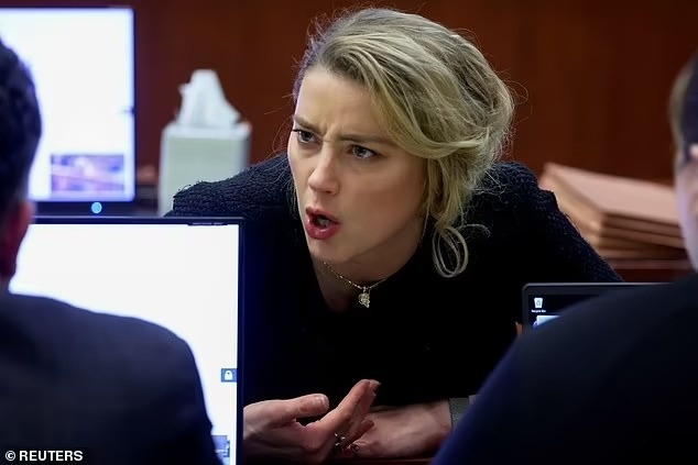 Amber Heard va Johnny Depp anh 1