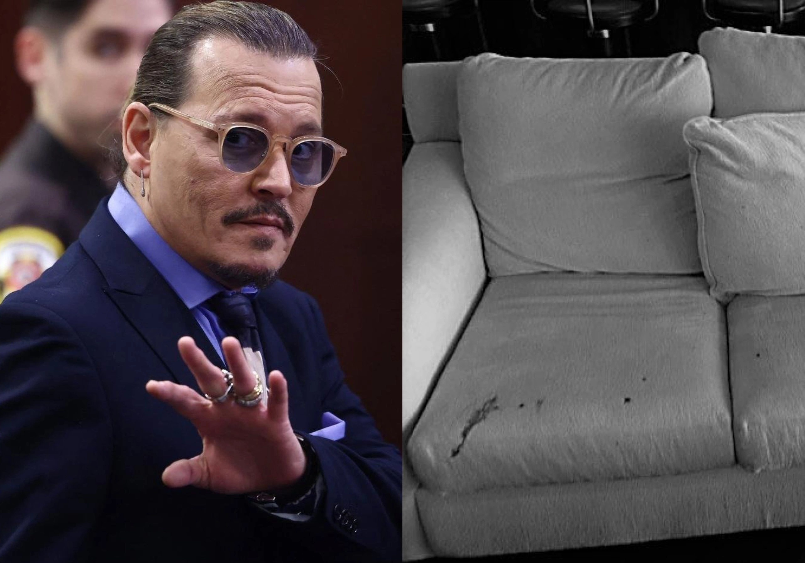 Cong bo hinh anh hien truong sau khi Johnny Depp bi dut ngon tay hinh anh