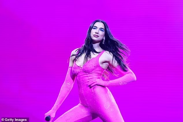 Dua Lipa gap su co tren san khau anh 3