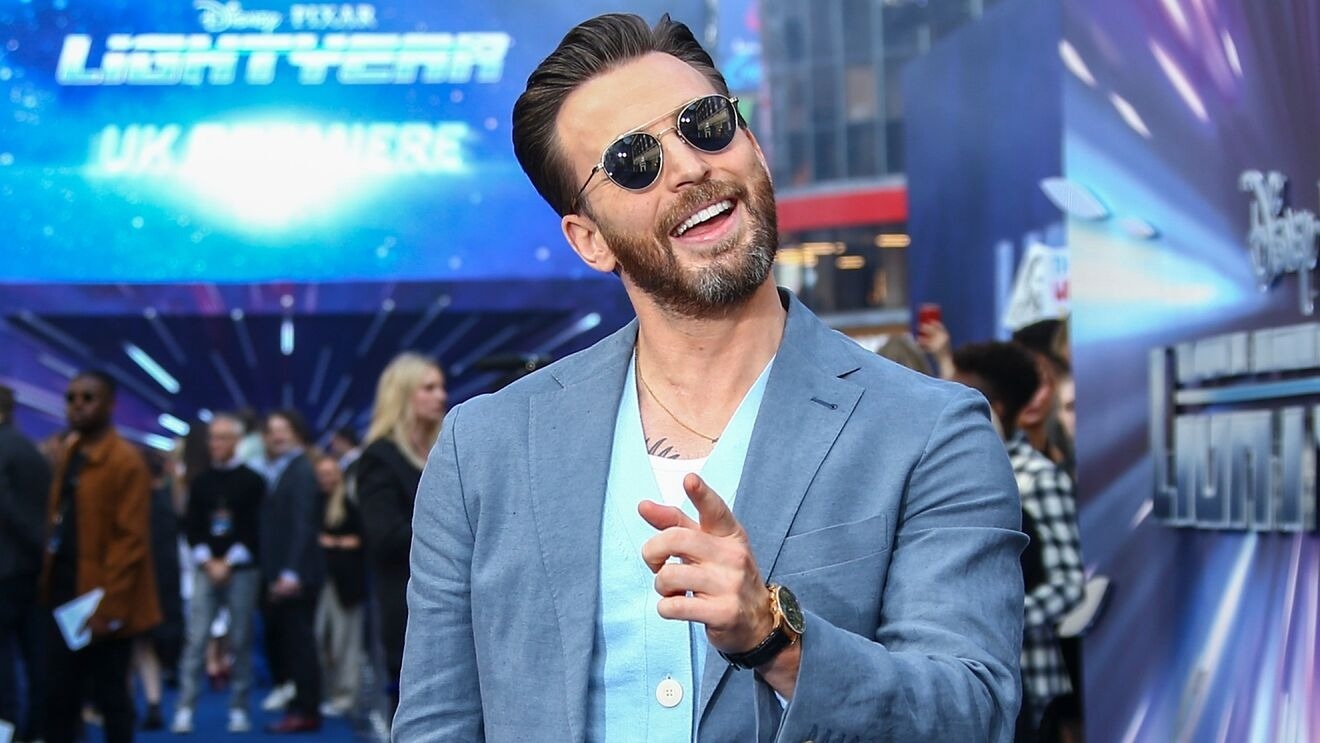 Chris Evans giam can anh 1