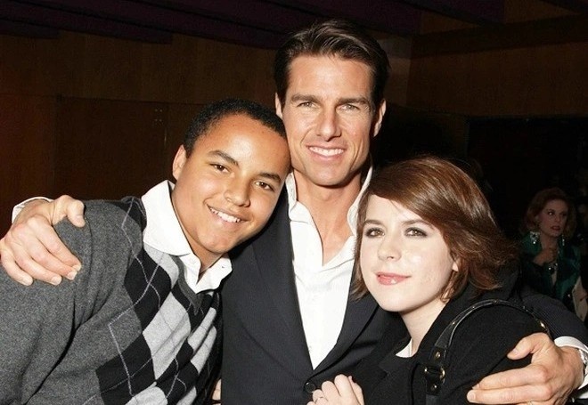 Tom Cruise nhieu nam khong gap hai con hinh anh