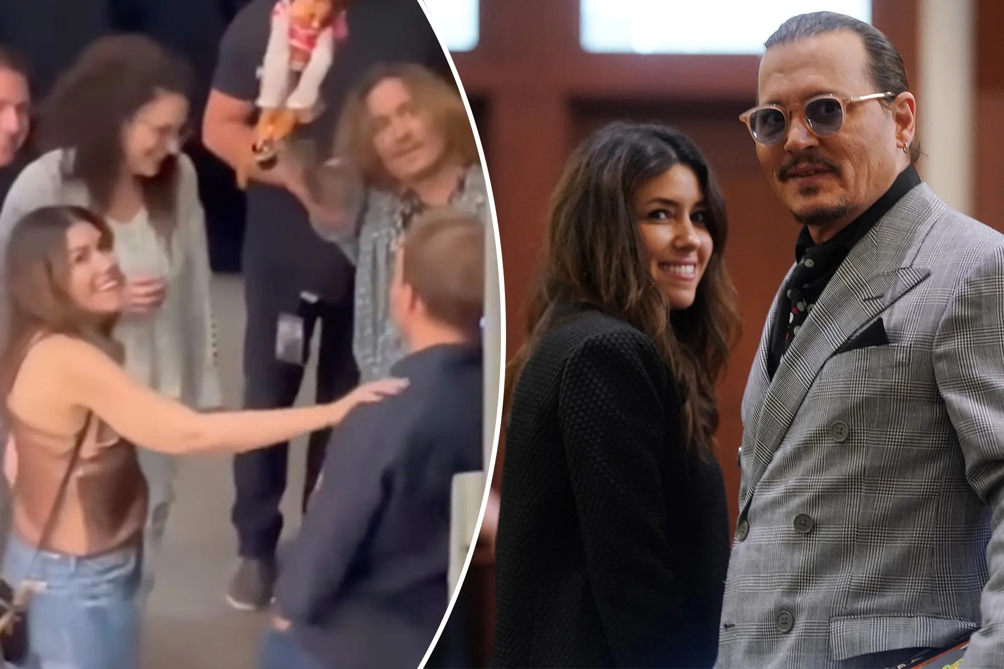 Johnny Depp hoi ngo luat su Camille Vasquez anh 1