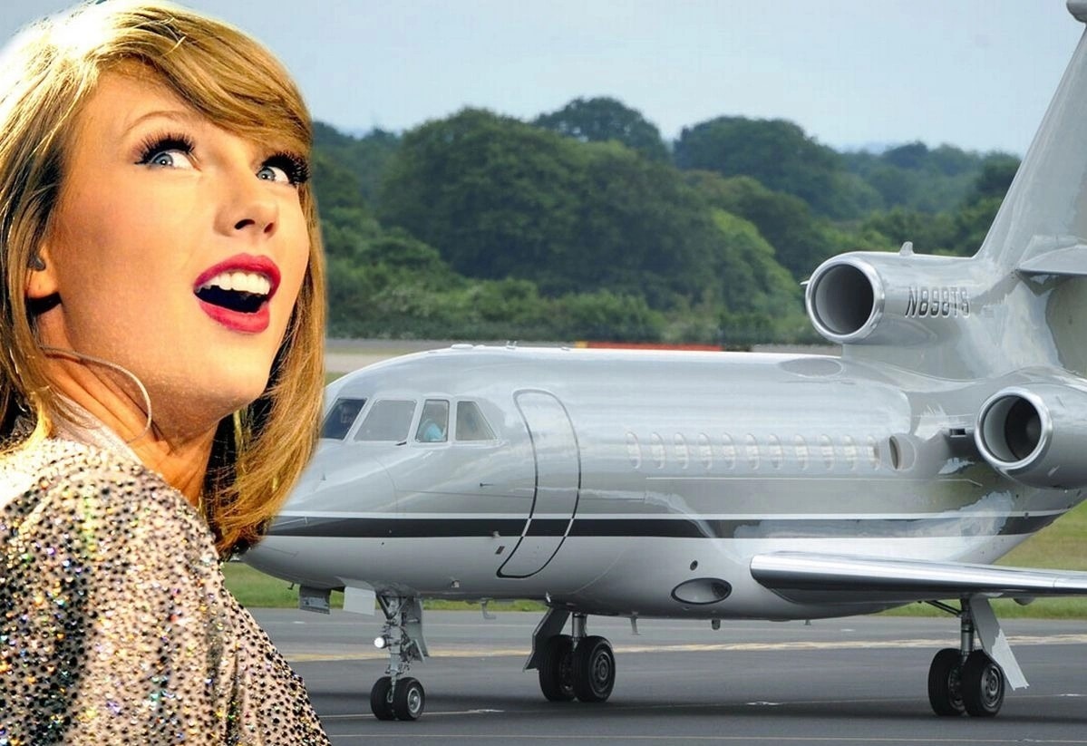 May bay cua Taylor Swift thai hon 8.300 tan CO2 trong nam hinh anh