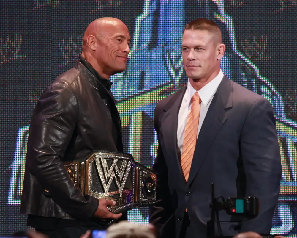 The Rock va John Cena anh 1