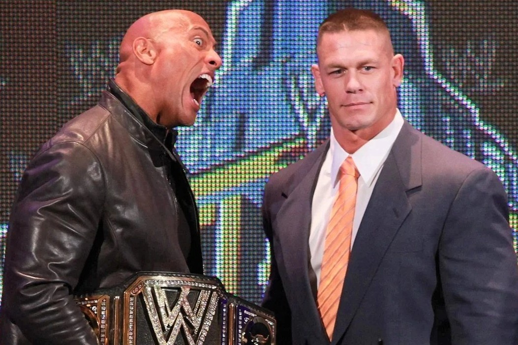 Tinh ban giua The Rock va John Cena hinh anh