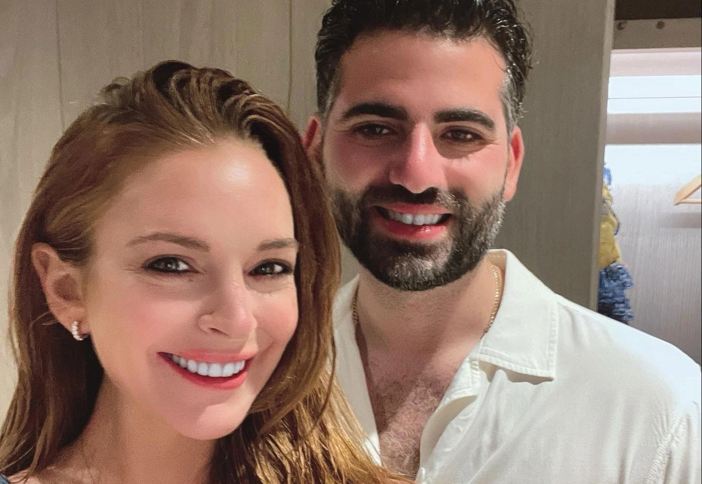 Lindsay Lohan sau le cuoi bi mat hinh anh